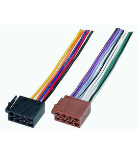 Разъем ISO-CONNECTOR ISO 2*8 тип (папа) оптом,  , 0,80 $