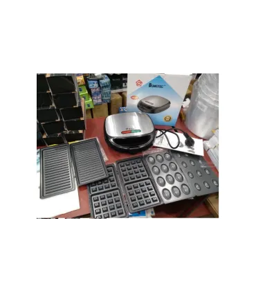 Мультимейкер cендвичница 4in1 1000W DOMOTEC MS-7704 оптом, Domotec , 15,50 $