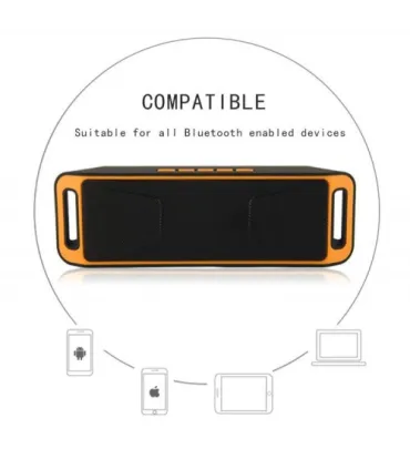 Портативная MP3 колонка UKC MegaBass SC-208 оптом, UKC , 4,80 $