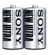 Батарейки сольові бочки SONY New Ultra R20 (D) 24 шт оптом, SONY , 0,40 $