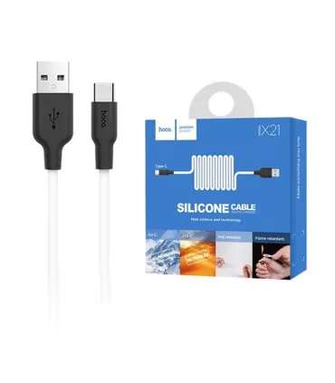 USB Type-C Hoco X21 Plus Silicone 3A оптом, Hoco , 2,80 $
