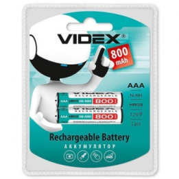 Акумуляторні батареї Videx HR03 AAA 800 mah оптом, Videx , 1,30 $