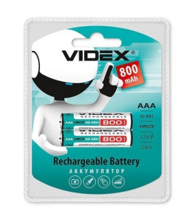 Акумуляторні батареї Videx HR03 AAA 800 mah оптом, Videx , 1,30 $