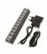 USB Хаб разветвитель 10in1 оптом,  , 4,00 $