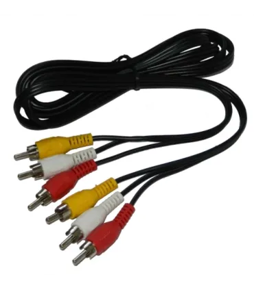Аудио кабель 3 x RCA - 3 x RCA 1.5 метра оптом,  , 0,85 $