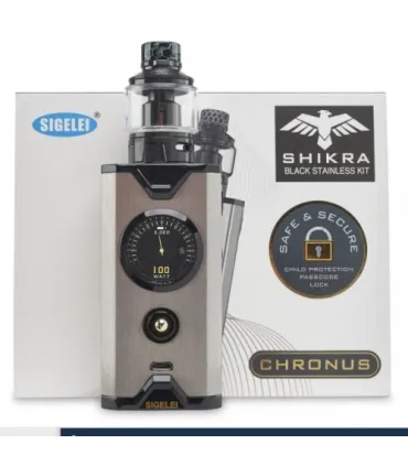 Стартовий набір Sigelei Shikra Chronus Kit 200W SGL-002 оптом, TV Shop , 23,00 $
