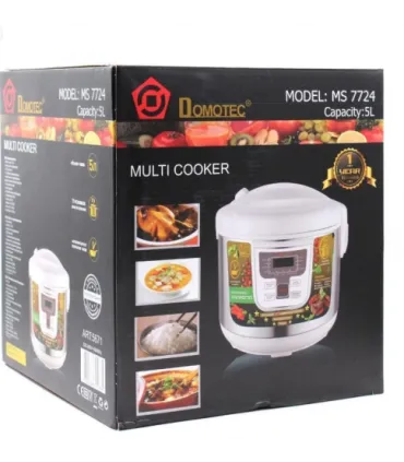 Мультиварка 5л, 900Вт, 11 програм Domotec MS-7724 оптом, Domotec , 18,35 $