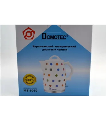 Електричні керамічні чайники 2л/1500 Вт Domotec MS-5060 оптом,  , 13,00 $