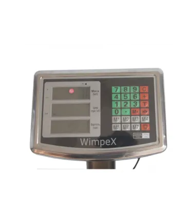 Електронні ваги 350 кг 40X50 Wimpex Wx-350 оптом, WimpeX , 28,00 $
