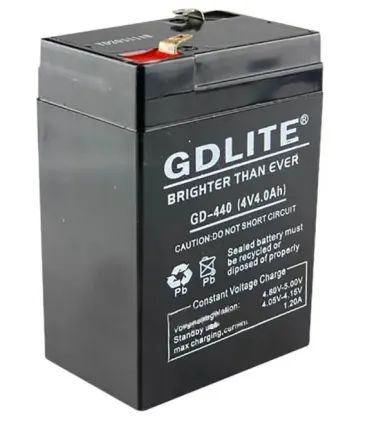 Акумулятор для ваг 4V 4.0ah GDLITE GD-440 оптом, GDLITE , 2,50 $