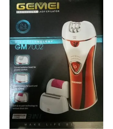 Эпилятор женский 3 in 1 Gemei GM-7002 оптом, Gemei , 11,00 $