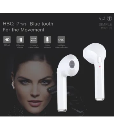 Портативные наушники Apple HBQ i7 TWS оптом, Cope , 3,50 $