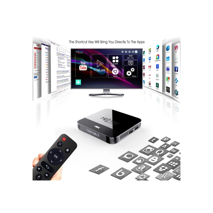 Приставка Android Smart TV Box H96 mini 2/16Gb Android 9.0 оптом, TV Shop , 38,00 $