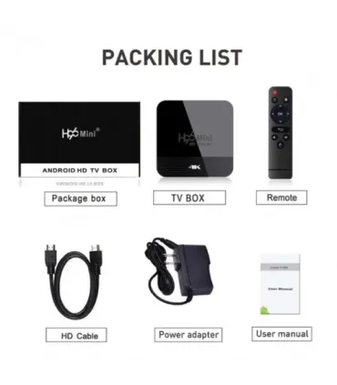 Приставка Android Smart TV Box H96 mini 2/16Gb Android 9.0 оптом, TV Shop , 38,00 $