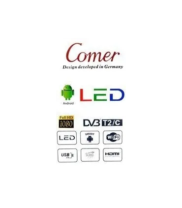 Смарт телевізор COMER 32" LCD Led TV Flat оптом, COMER , 150,00 $