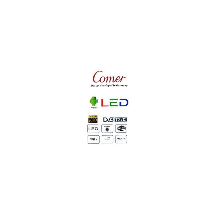 Смарт телевізор COMER 32" LCD Led TV Flat оптом, COMER , 150,00 $