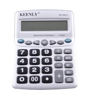 Калькулятор 12-розрядний KEENLY KK-1048-12 оптом, Keenly , 3,10 $