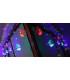 Гірлянда штора 400 LED Mix 20 кульок 8 см, ширина 6m RD-9012 оптом, TV Shop , 15,60 $