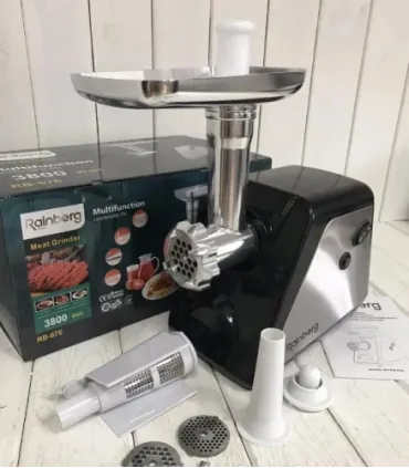 Потужна м'ясорубка 3800W Rainberg RB-676 оптом, Rainberg , 32,00 $