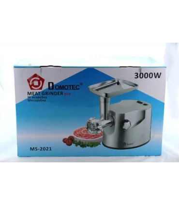Мясорубка профессиональная 3000W Domotec MS-2021S оптом, Domotec , 60,00 $