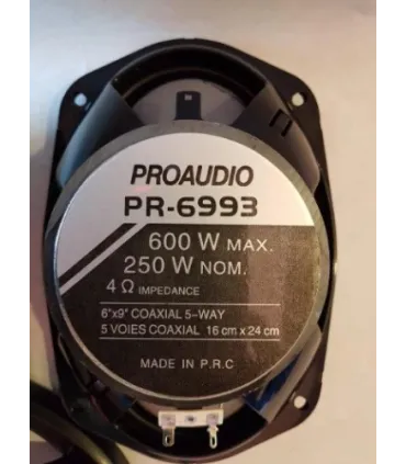 Автомобільні акустичні колонки Proaudio PR-6993 600W оптом, PROAUDIO , 17,00 $