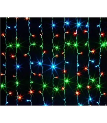 Гирлянда штора 300 LED 2*2 метра цвет Mix ZB2-2 оптом, TV Shop , 8,40 $