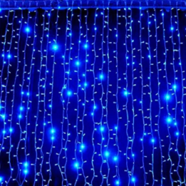 Гірлянда штора 240 LED 2х2 метри синя оптом, TV Shop , 7,50 $