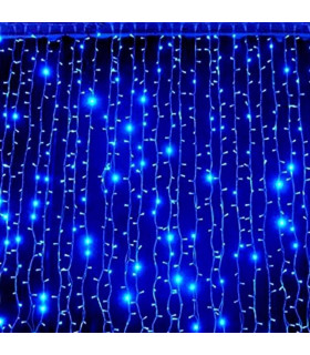 Гірлянда штора 240 LED 2х2 метри синя оптом, TV Shop , 7,50 $