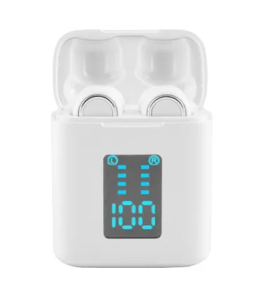Білі бездротові навушники Bluetooth i33 з LED сейсом оптом, Cope , 11,00 $