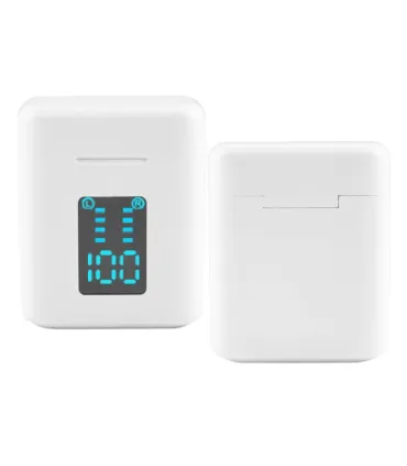 Білі бездротові навушники Bluetooth i33 з LED сейсом оптом, Cope , 11,00 $