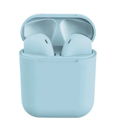 Бездротові Bluetooth навушники i12 TWS blue з боксом оптом, Cope , 5,00 $
