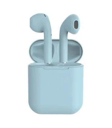 Бездротові Bluetooth навушники i12 TWS blue з боксом оптом, Cope , 5,00 $