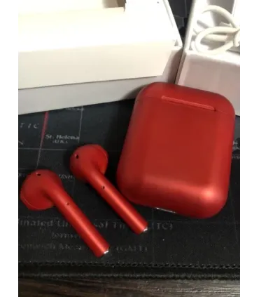 Беспроводные Bluetooth наушники с боксом inPods i12 tws Pro красные оптом, Cope , 6,00 $
