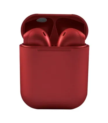 Беспроводные Bluetooth наушники с боксом inPods i12 tws Pro красные оптом, Cope , 6,00 $