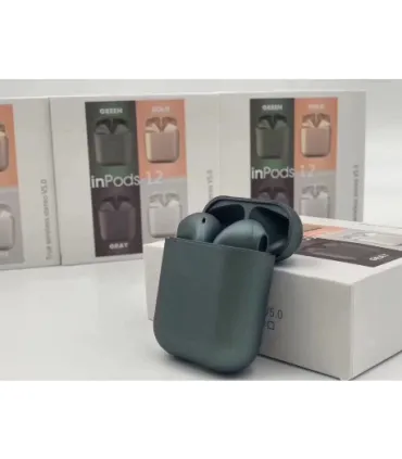 Беспроводные Bluetooth наушники с боксом inPods i12 tws Pro серые оптом, Cope , 6,00 $