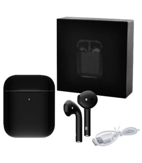 Bluetooth наушники беспроводные Apl AirPods 1601 с боксом черные оптом, Cope , 18,00 $