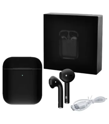 Bluetooth наушники беспроводные Apl AirPods 1601 с боксом черные оптом, Cope , 18,00 $