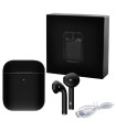 Bluetooth бездротові навушники Apl AirPods 1601 з боксом чорні