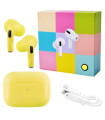 Бездротові навушники Macaroons Apl AirPod Pro yellow