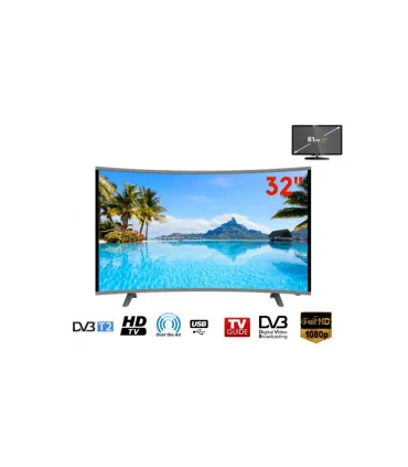 Изогнутый смарт телевизор COMER 32" LCD Led TV curved оптом, COMER , 190,00 $