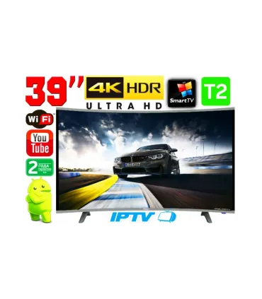Изогнутый смарт телевизор COMER 39" дюйма LCD Led TV curved оптом, COMER , 260,00 $