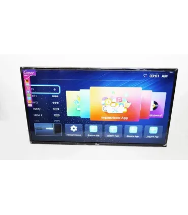 Вигнутий Smart TV 4K COMER 50" дюйми LCD Led TV curved оптом, COMER , 360,00 $
