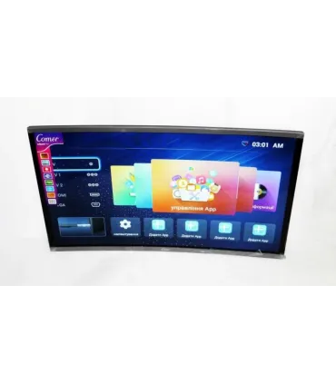 Вигнутий Smart TV 4K COMER 50" дюйми LCD Led TV curved оптом, COMER , 360,00 $