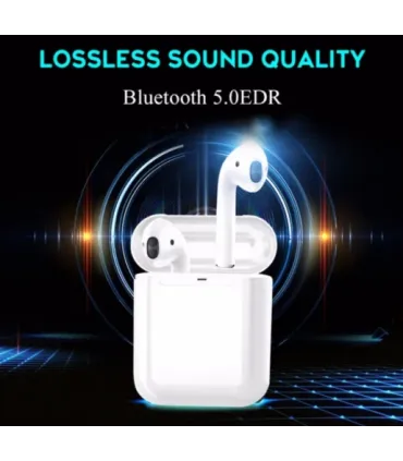 Чорні бездротові навушники Bluetooth i100 з кейсом оптом, Cope , 12,00 $