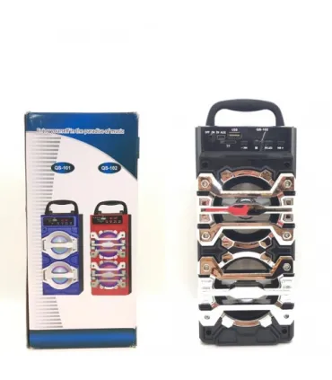 Портативна MP3 колонка з Bluetooth WSTER QS-102 оптом, WSTER , 10,00 $