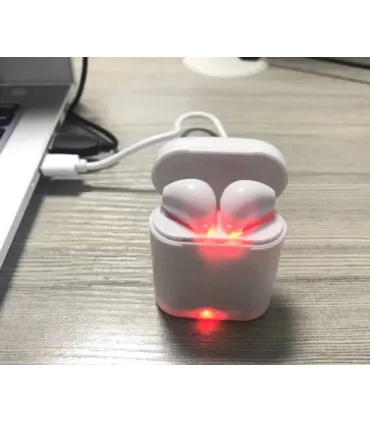 Белые Bluetooth беспроводные наушники i7 TWS mini с кейсом оптом, Cope , 3,30 $