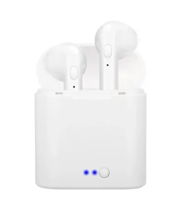Білі Bluetooth бездротові навушники i7 TWS mini з кейсом оптом, Cope , 3,30 $