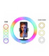 Разноцветная кольцевая лампа RGB MJ-33 оптом, TV Shop , 11,00 $