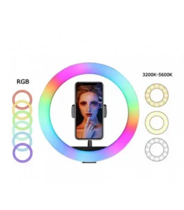 Разноцветная кольцевая лампа RGB MJ-33 оптом, TV Shop , 11,00 $