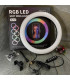Разноцветная кольцевая лампа RGB MJ-33 оптом, TV Shop , 11,00 $